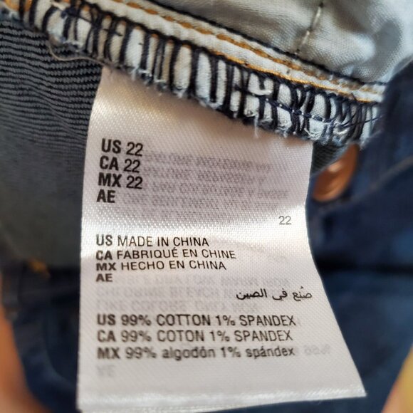 And Now This Denim Shorts NWT Size 22 - Picture 3 of 10